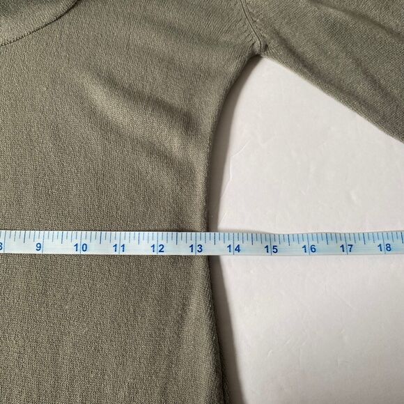 Connected Apparel Sweater Dress Womens Small Pewter Grayish Brown Ombre Cowl NWT - Picture 7 of 10